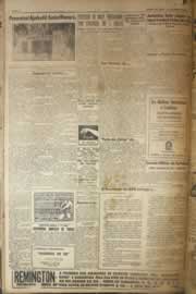 Página do jornal Correio do Ceará de junho de 1958