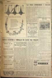 Página do jornal Correio do Ceará de junho de 1958