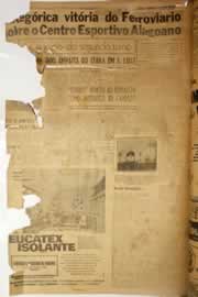 Página do jornal Correio do Ceará de junho de 1958