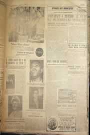 Página do jornal Correio do Ceará de junho de 1958