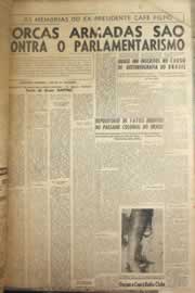 Página do jornal Correio do Ceará de junho de 1958