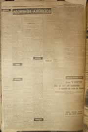 Página do jornal Correio do Ceará de junho de 1958