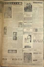 Página do jornal Correio do Ceará de junho de 1958