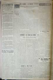 Página do jornal Correio do Ceará de julho de 1958