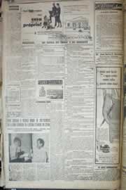 Página do jornal Correio do Ceará de julho de 1958