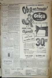 Página do jornal Correio do Ceará de julho de 1958