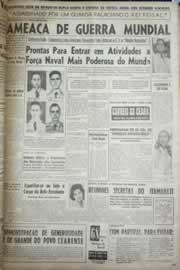 Página do jornal Correio do Ceará de julho de 1958