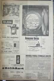 Página do jornal Correio do Ceará de julho de 1958