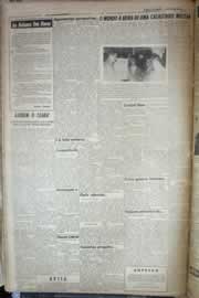 Página do jornal Correio do Ceará de julho de 1958