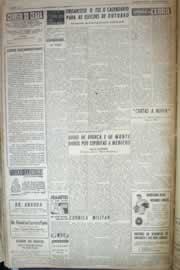 Página do jornal Correio do Ceará de julho de 1958