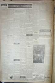 Página do jornal Correio do Ceará de julho de 1958