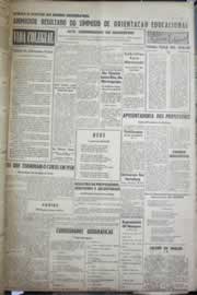 Página do jornal Correio do Ceará de julho de 1958