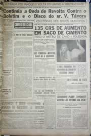 Página do jornal Correio do Ceará de agosto de 1958