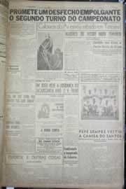 Página do jornal Correio do Ceará de agosto de 1958