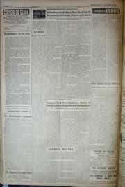 Página do jornal Correio do Ceará de agosto de 1958