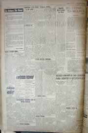 Página do jornal Correio do Ceará de agosto de 1958
