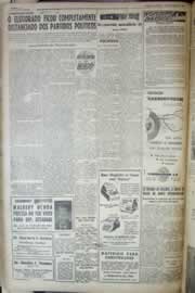 Página do jornal Correio do Ceará de agosto de 1958