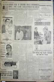 Página do jornal Correio do Ceará de agosto de 1958