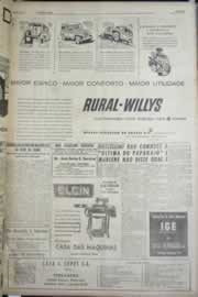 Página do jornal Correio do Ceará de setembro de 1958