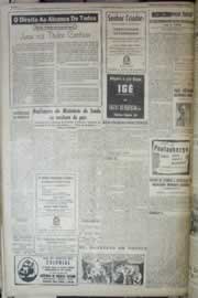 Página do jornal Correio do Ceará de setembro de 1958