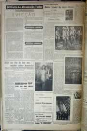 Página do jornal Correio do Ceará de setembro de 1958
