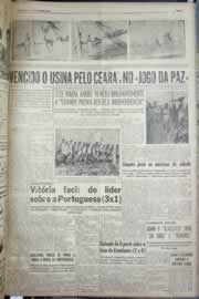 Página do jornal Correio do Ceará de setembro de 1958