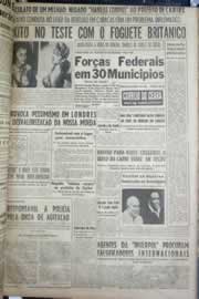 Página do jornal Correio do Ceará de setembro de 1958