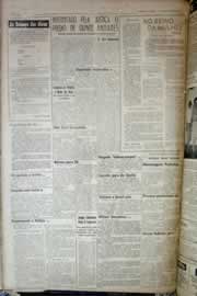 Página do jornal Correio do Ceará de setembro de 1958