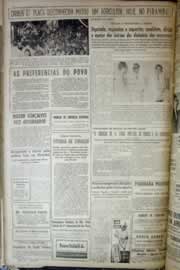 Página do jornal Correio do Ceará de setembro de 1958