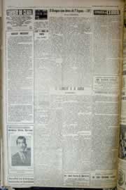 Página do jornal Correio do Ceará de setembro de 1958