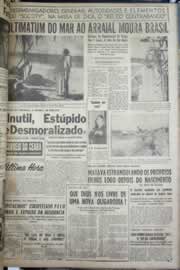 Página do jornal Correio do Ceará de setembro de 1958