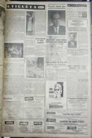 Página do jornal Correio do Ceará de setembro de 1958