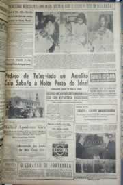 Página do jornal Correio do Ceará de setembro de 1958