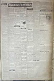 Página do jornal Correio do Ceará de setembro de 1958