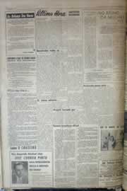 Página do jornal Correio do Ceará de setembro de 1958