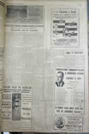 Página do jornal Correio do Ceará de setembro de 1958