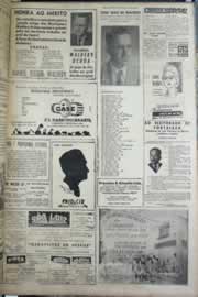 Página do jornal Correio do Ceará de setembro de 1958