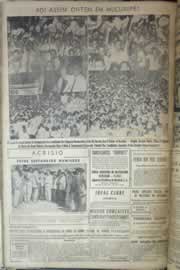 Página do jornal Correio do Ceará de setembro de 1958