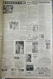 Página do jornal Correio do Ceará de setembro de 1958