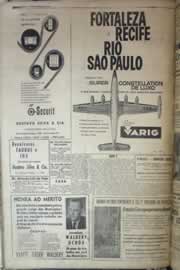 Página do jornal Correio do Ceará de setembro de 1958