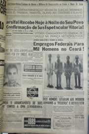 Página do jornal Correio do Ceará de setembro de 1958