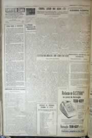 Página do jornal Correio do Ceará de setembro de 1958