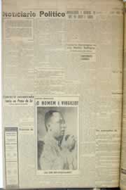 Página do jornal Correio do Ceará de outubro de 1958