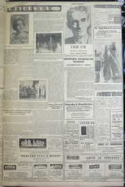 Página do jornal Correio do Ceará de outubro de 1958
