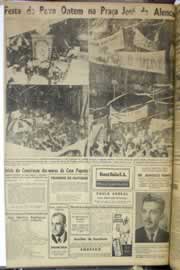 Página do jornal Correio do Ceará de outubro de 1958