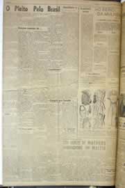 Página do jornal Correio do Ceará de outubro de 1958