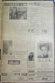 Página do jornal Correio do Ceará de outubro de 1958
