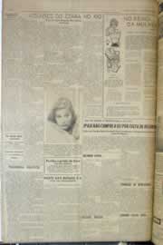 Página do jornal Correio do Ceará de outubro de 1958