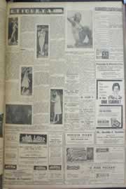 Página do jornal Correio do Ceará de outubro de 1958