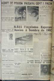 Página do jornal Correio do Ceará de outubro de 1958